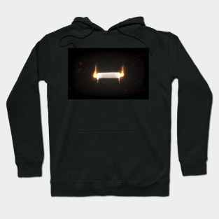 Burning A Candle At Both Ends Hoodie